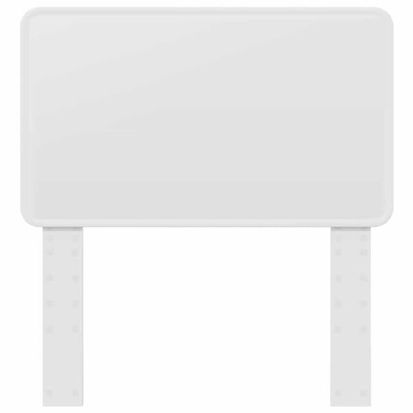 Huvudgavel Vit 100 cm Konstruerat trä