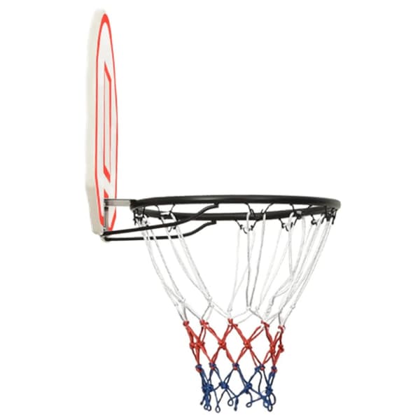 Basketplatta vit 71x45x2 cm polyeten