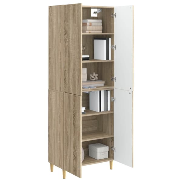 Skåpset 2 pcs 66 x 34,5 x 90 cm Konstruerat trä