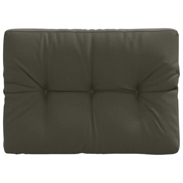Pallryggkudde VIANEN 100% Polyester Antracit 70 x 40 x 12 cm