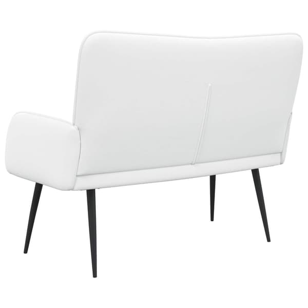 2-sits soffa Vit 115 x 61 x 87 cm tyg