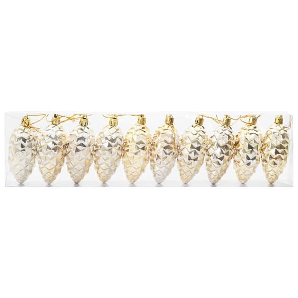Julgran Kottboll 40 pcs Guld Plast