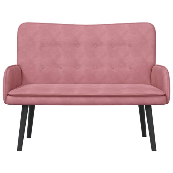 Tvåsitssoffa Rosa 115 x 61 x 87 cm Sammet