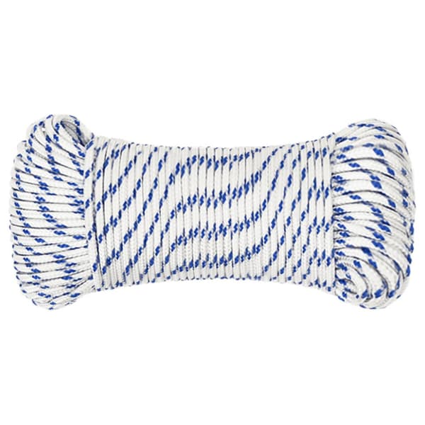 Båtlina vit 4 mm 25 m polypropylen