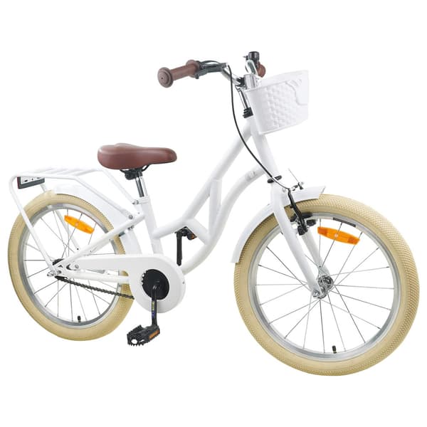 Barncykel 20 Tum 6-11 Vit