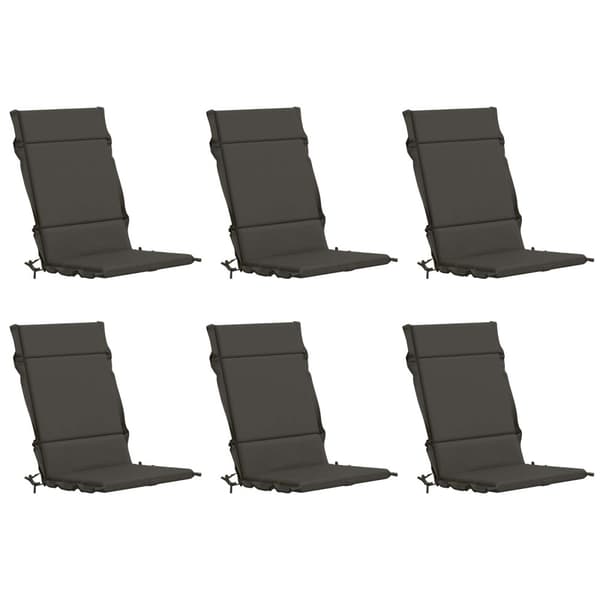 6-delade Höga Ryggstolsdynor GEMERT 6 st 100% Polyester
