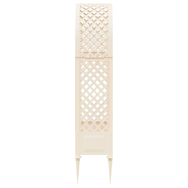 Rosbåge med piggar Vit 97 x 43 x 218 cm PP