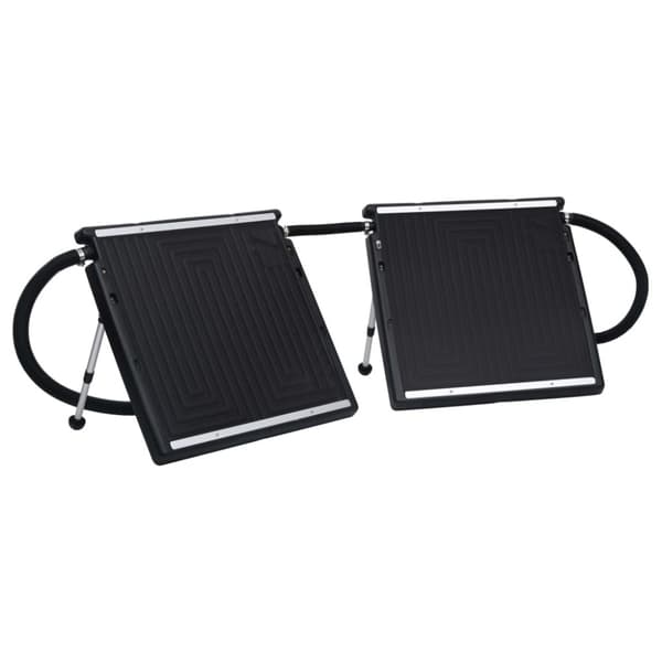 Dubbel solpanel för pool 150x75 cm