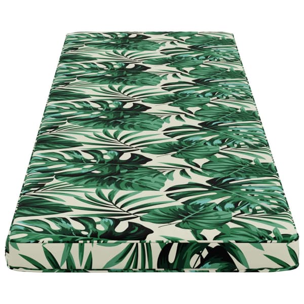 1-delad Bänk Kudde VUGHT 100% Polyester Bladmönster