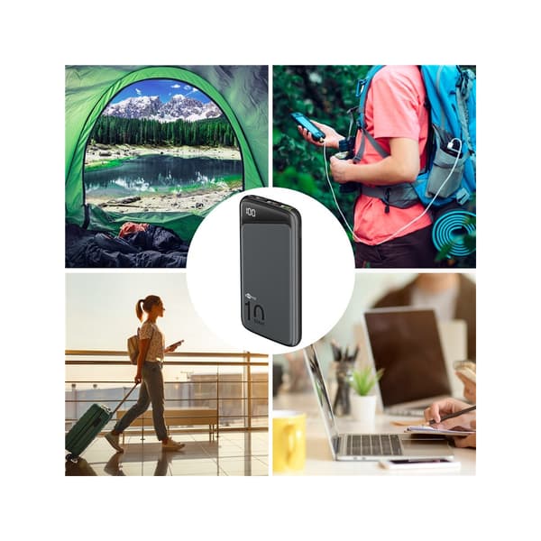goobay power bank - Li-pol - 2 x USB, USB-C