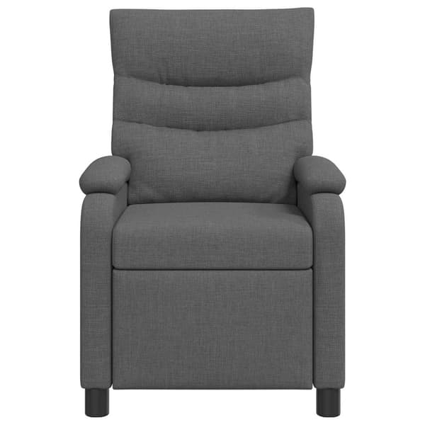 Recliner Mörkgrå Tyg