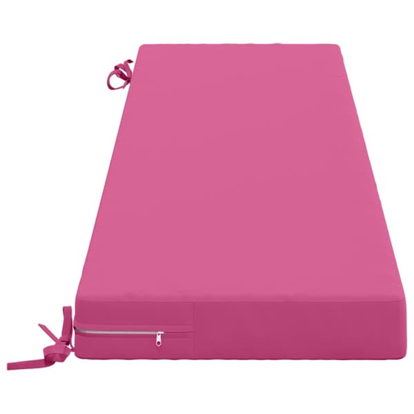 Bänk kudde SOEST 100% Polyester Rosa 150 x 40 x 8 cm