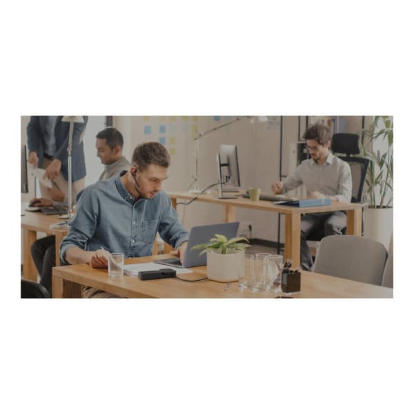Yealink BH71 Series Workstation - headset - USB-A via Bluetooth-adapter