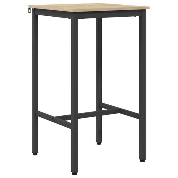 Barbord 52 x 52 x 90 cm Konstruerat trä Sonoma-ek Rektangulär