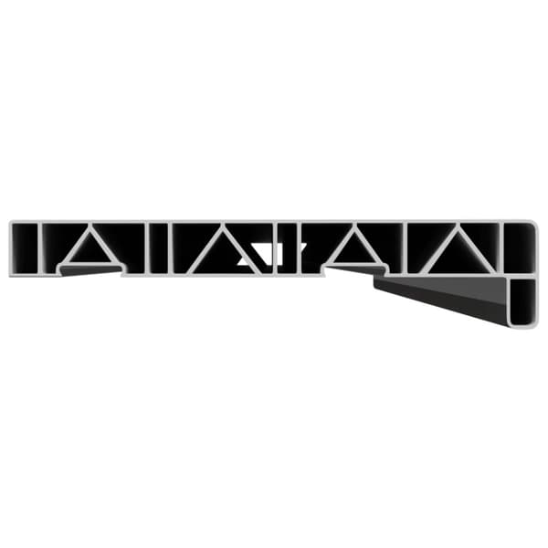 Fönsterbräda Marmorstruktur 140 x 25 x 4,5 cm PVC