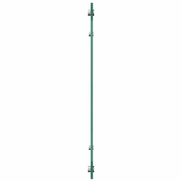 Köksskydd 2 pcs Vit 80 x 60 cm härdat glas