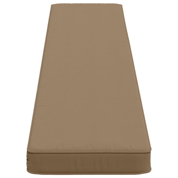 2-delade Bänk Kuddar VUGHT 2 st 100% Polyester Taupe
