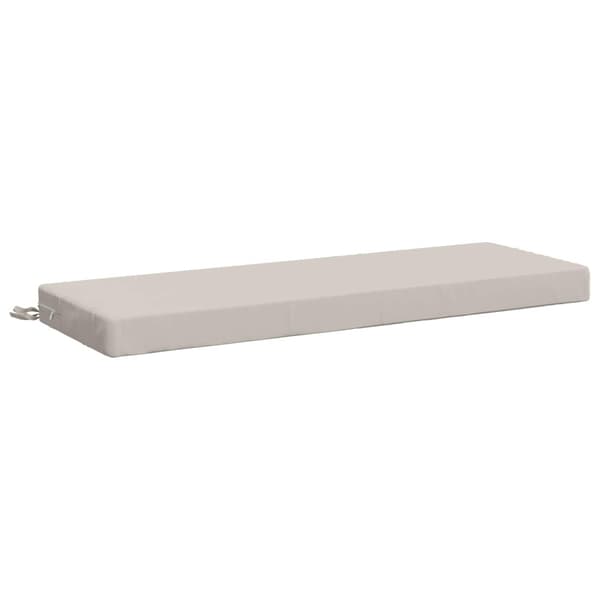 Bänk kudde SOEST 100% Polyester Vit 100 x 40 x 8 cm