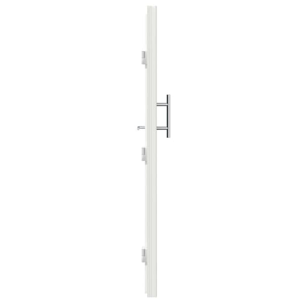 Framdörr Antracit 98 x 208 cm PVC