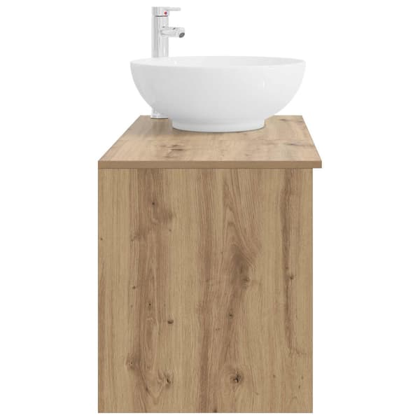 Badrumsmöbelset 2 pcs Artisan-ek Konstruerat trä