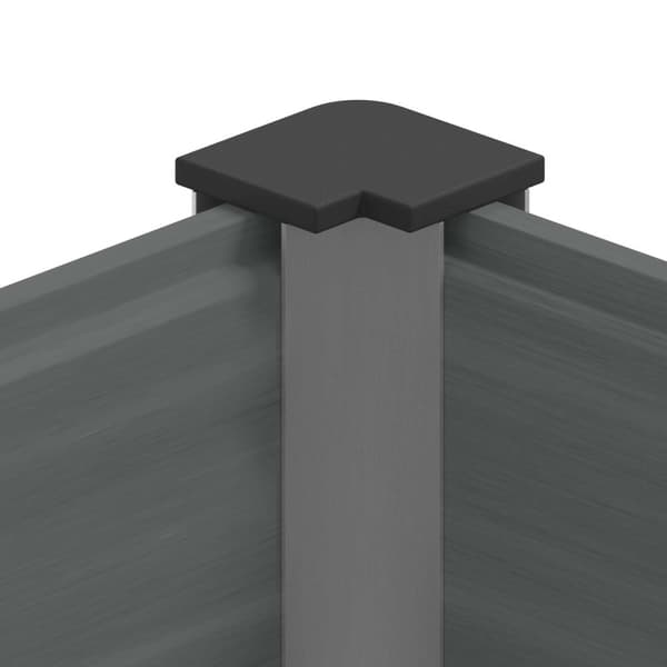 Upphöjd odlingslåda Grå 100 x 30 36 cm