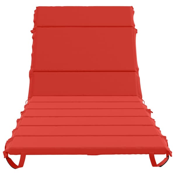 Solstol Kudde GEMERT 100% Polyester Röd 200 x 80 x 3 cm