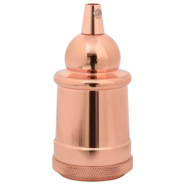 Lamphållare 2 st roséguld E27