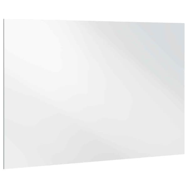 Väggspegel Rektangulär 80 x 60 cm härdat glas