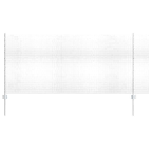 Stängsel med stolpe Silver 1 x 50 m Stål