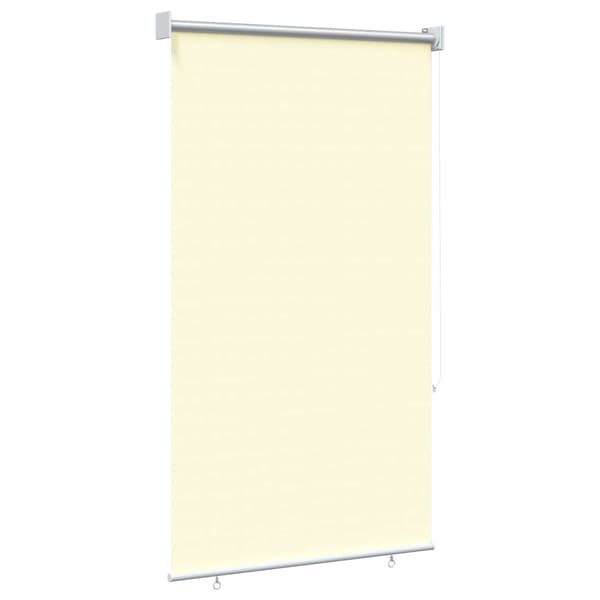 Rullgardin UV-skydd Gräddvit 80 x 230 cm Polyester