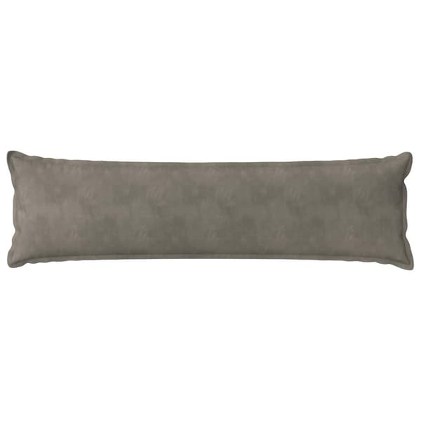 Kuddöverdrag HOUTEN Ljusgrå 40 x 145 cm Sammet