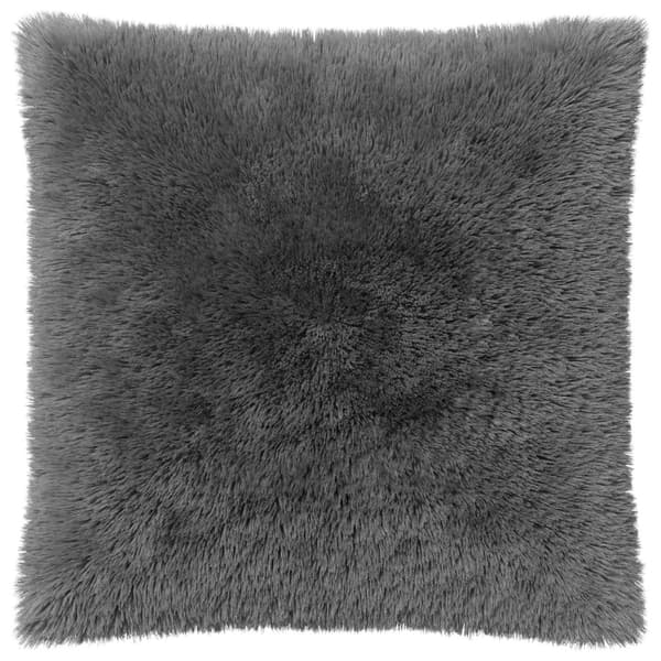 Kuddöverdrag 2 st HEERLEN Ljusgrå 65 x 65 cm PV Fleece