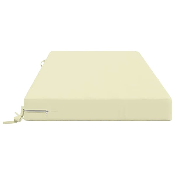 Sittkudde SOEST 100% Polyester Gräddvit 120 x 80 x 10 cm