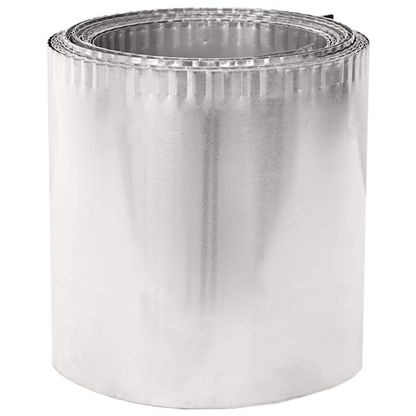 vidaxl Kant för gräsmatta 20 m x 30 cm Galvaniserat stål Silver