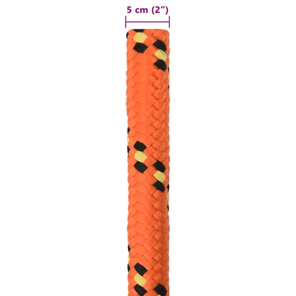 Båtsnöre 25 m 5 Orange PP