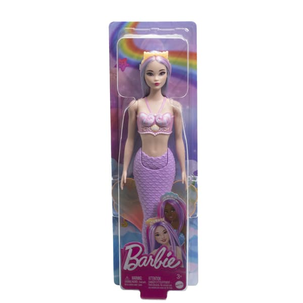 Barbie sjöjungfru lila