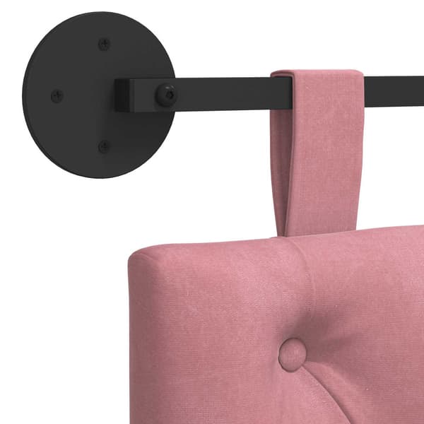 Hängande sänggavel Rosa Sammet