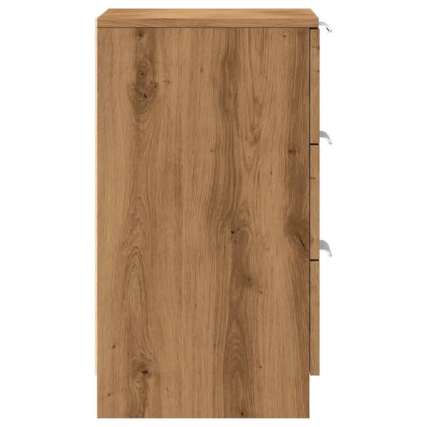 Sängbord artisan ek 40x36x65 cm konstruerat trä