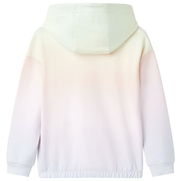 Barnhoodie stjärnvit 116