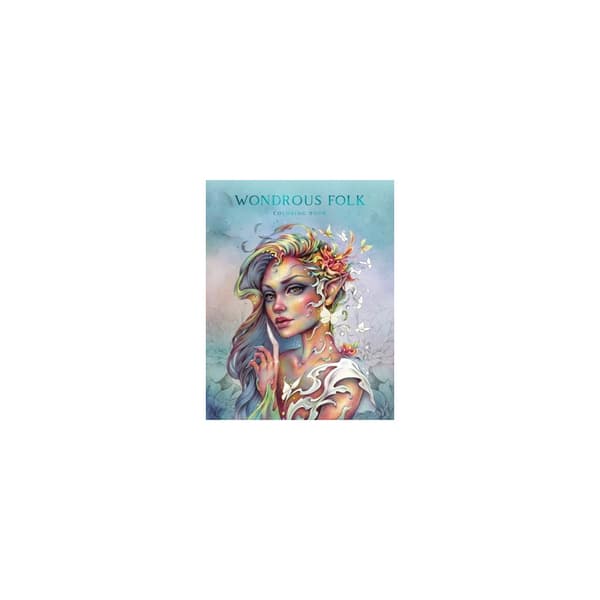 Wondrous Folk Coloring Book (häftad, eng)