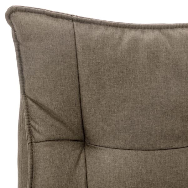 Massagekontorsstol taupe tyg