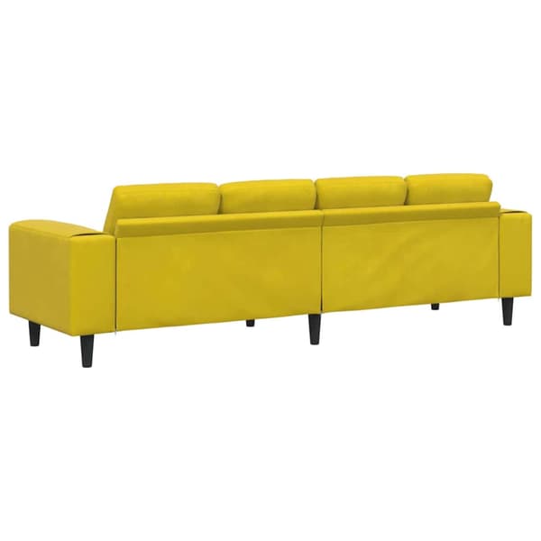 Vardagsrumsoffa Gul 250 x 77 x 76 cm
