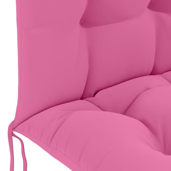 Solsängkudde PUTTEN 100% Polyester Rosa 48 x 112 x 10 cm