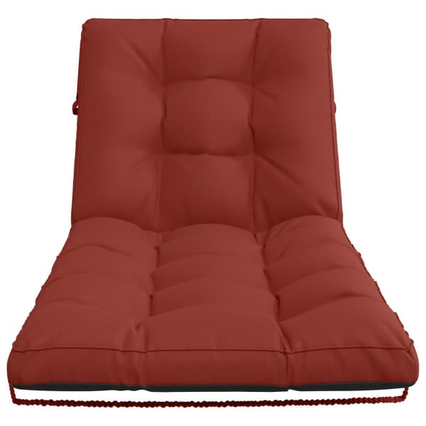 Solstol Kudde VIANEN 100% Polyester Röd 200 x 70 x 8 cm