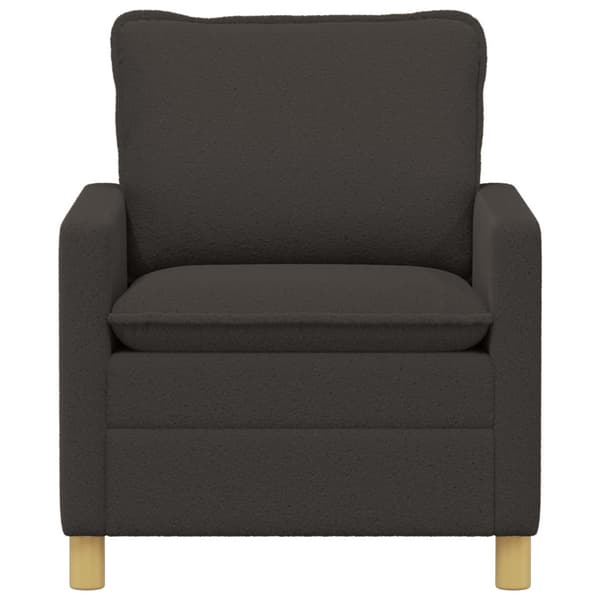 Soffa Mörkgrå 76 x 81 x 87,5 cm Tyg