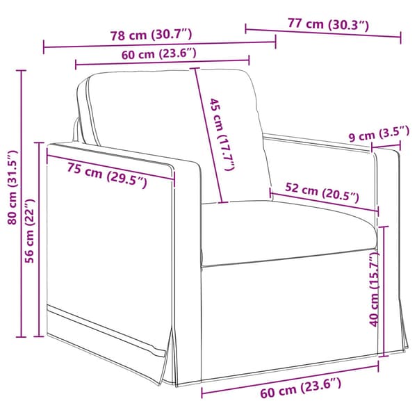 Soffset 2 pcs Blå 158 x 78 x 80 cm Sammet
