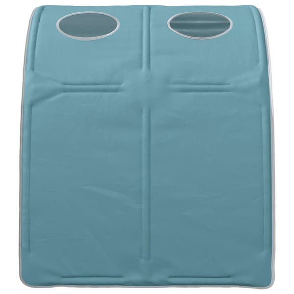 Sängtunnel 2 pcs Ljusblå 211 x 67,5 x 2 cm Polyester