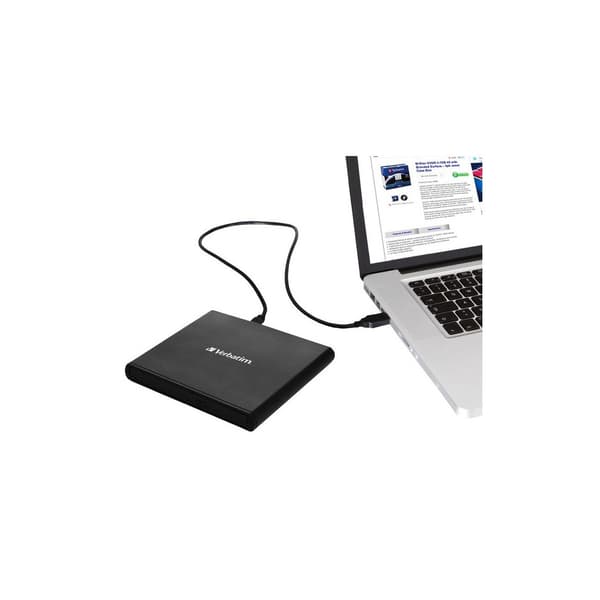 Ext. DVD-brännare VERBATIM USB 2.0