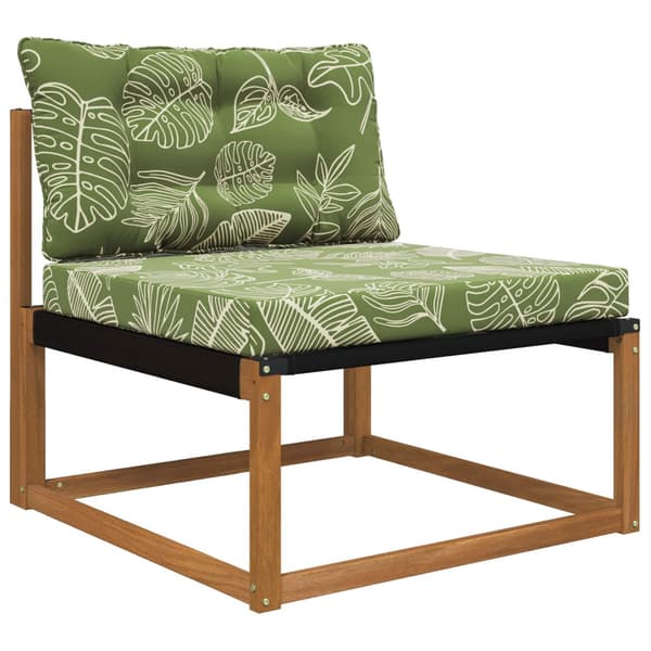 Utomhus Soffa Kudde 2 pcs Bladdesign Polyester