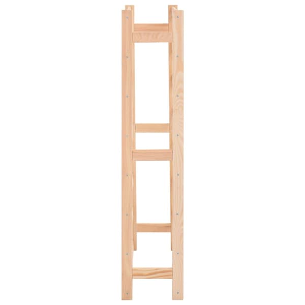 Vinställ för 56 flaskor furu